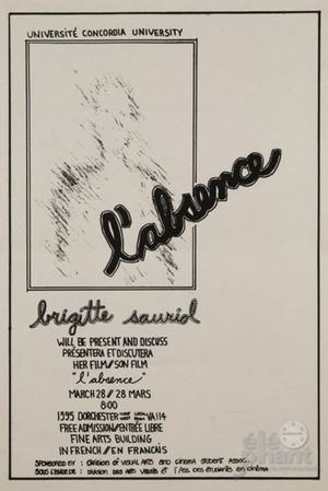 L'absence's poster