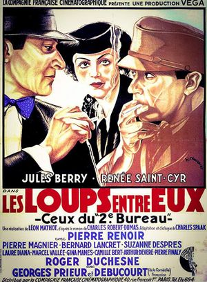 Les loups entre eux's poster