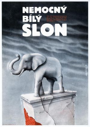 Nemocný bílý slon's poster