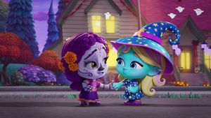 Super Monsters: Vida's First Halloween's poster