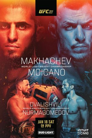 UFC 311: Makhachev vs. Tsarukyan 2's poster