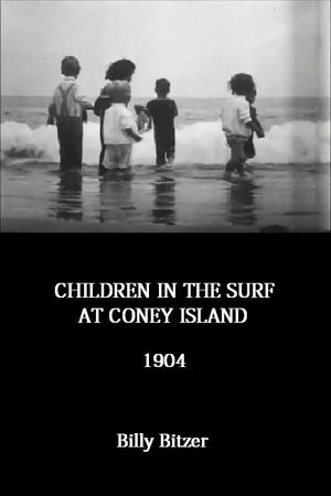 Children in the Surf at Coney Island's poster