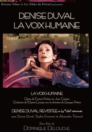 La voix humaine's poster