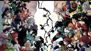My Hero Academia: Two Heroes's poster