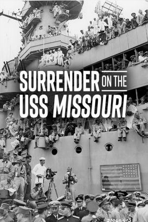 Surrender on the USS Missouri's poster