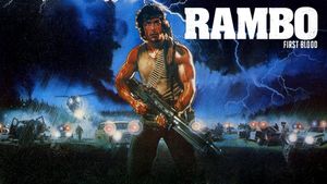 First Blood's poster