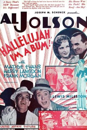 Hallelujah I'm a Bum's poster