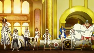 One Piece Film: Gold's poster