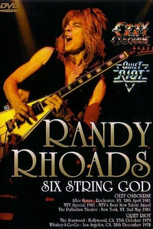 Randy Rhoads – Six String God's poster