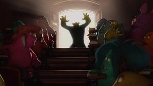 Monsters University's poster