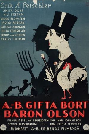 A.-B. gifta bort baron Olson's poster