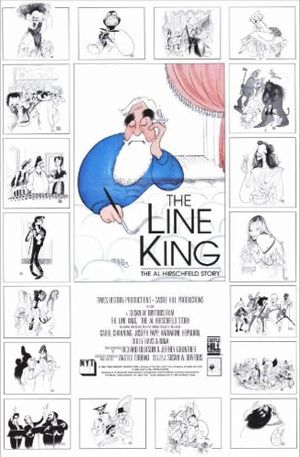 The Line King: The Al Hirschfeld Story's poster