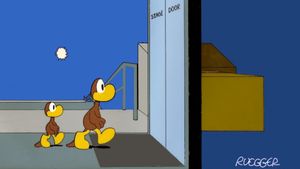 The Premiere of Platypus Duck's poster