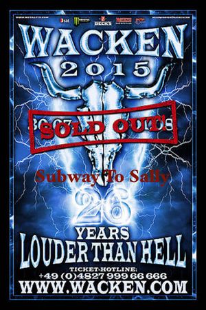 Subway To Sally: Live in Wacken 2015's poster