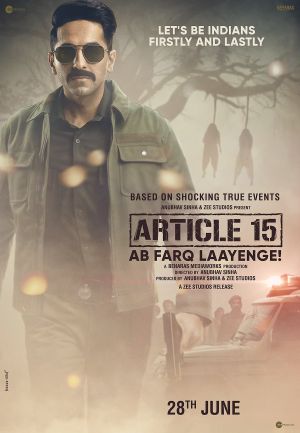 Article 15's poster