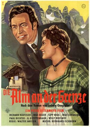 Die Alm an der Grenze's poster