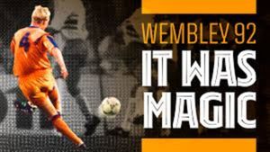 Wembley 92: It was magic's poster