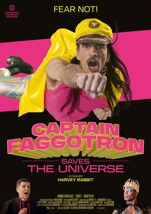 Captain Faggotron Saves the Universe's poster