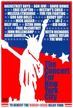 The Concert for New York City's poster