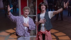 Bill & Ted's Excellent Adventure's poster