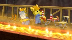 Bamse and the Witch's Daughter's poster
