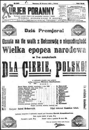 Dla ciebie, Polsko's poster