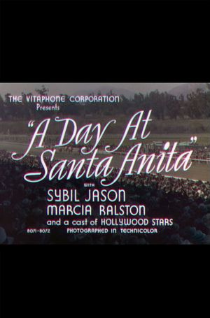 A Day at Santa Anita's poster