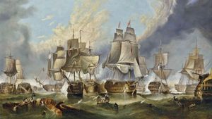 The Battle of Trafalgar: Nelson's Victory's poster