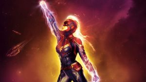 Captain Marvel's poster