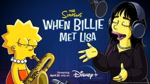The Simpsons: When Billie Met Lisa's poster