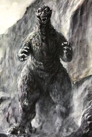 Godzilla Raids Again's poster