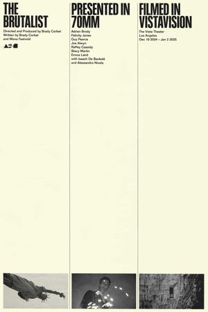 The Brutalist's poster