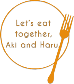 Let's Eat Together, Aki and Haru's poster