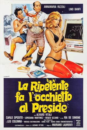 La ripetente fa l'occhietto al preside's poster