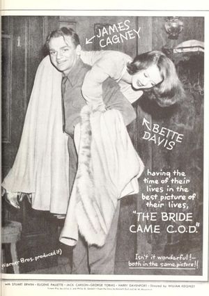 The Bride Came C.O.D.'s poster