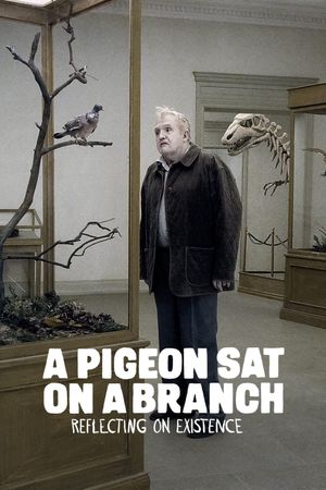 A Pigeon Sat on a Branch Reflecting on Existence's poster