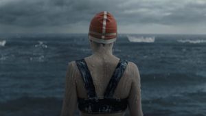 Young Woman and the Sea's poster