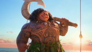 Moana 2's poster