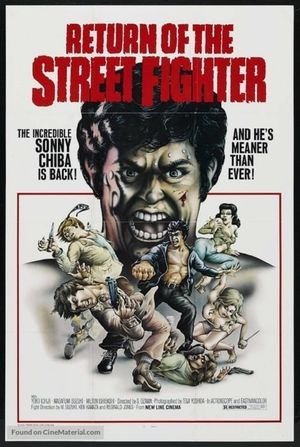 Return of the Street Fighter's poster