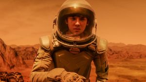 The Space Between Us's poster
