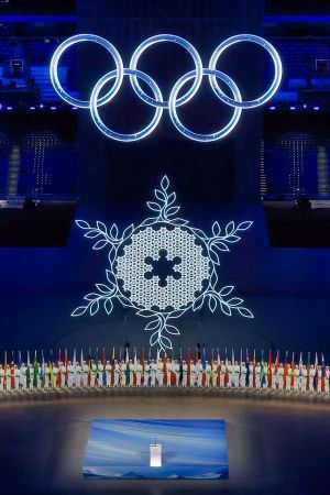 Beijing 2022 Olympics Opening Ceremony's poster