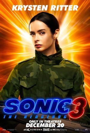 Sonic the Hedgehog 3's poster