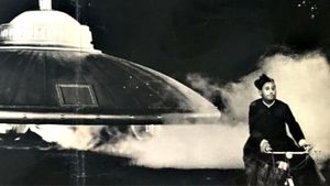 The Flying Saucer's poster