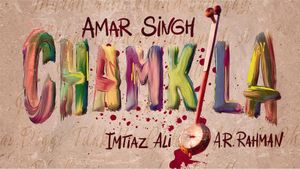 Amar Singh Chamkila's poster