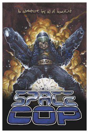 Space Cop's poster