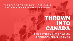 Thrown into Canada's poster