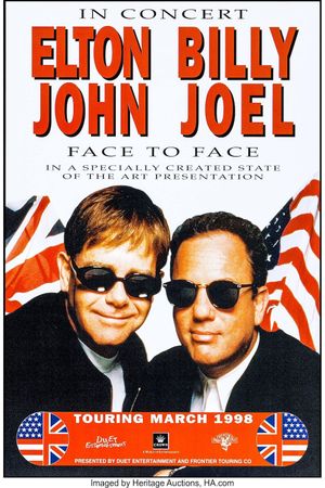 Elton John And Billy Joel Face To Face's poster