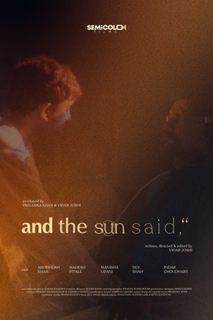 and the sun said's poster