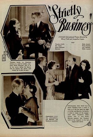 Strictly Business's poster