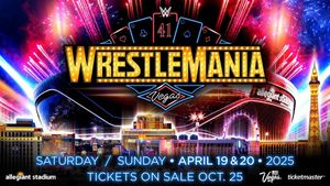 WWE WrestleMania 41: Sunday's poster